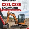 Case CX31, CX36 Excavator Service Manual Case CX31, CX36 Excavator Service Manual