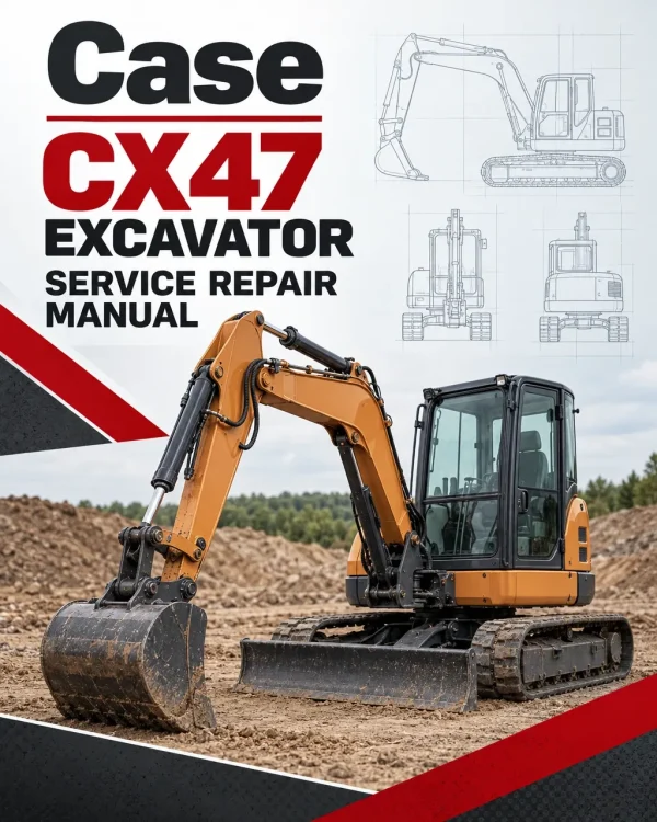 Case CX47 Excavator Service Manual Case CX47 Excavator Service Manual
