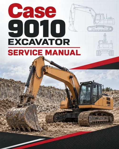 Case 9010 Excavator Service Manual