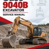 Case 9040B Excavator Service Manual