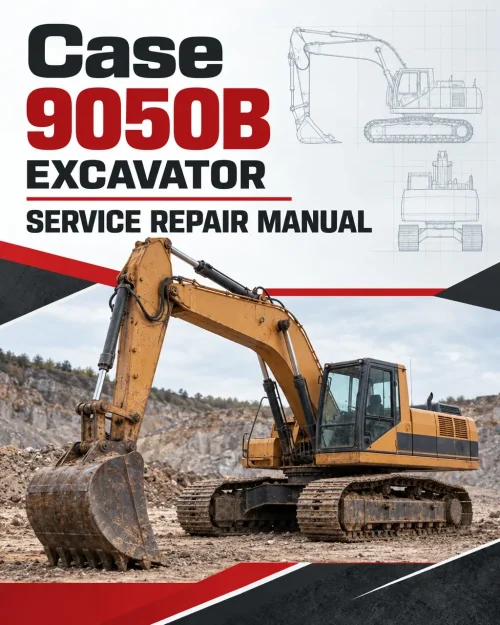 Case 9050B Excavator Service Manual