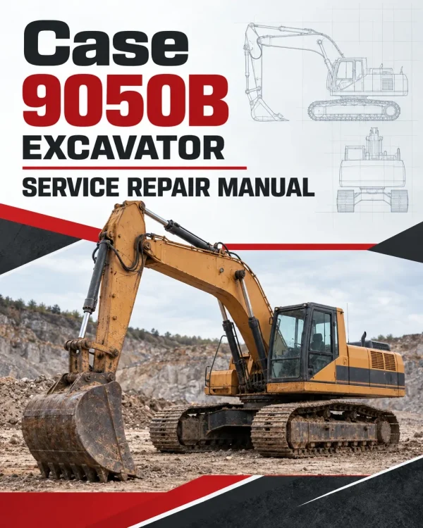 Case 9050B Excavator Service Manual