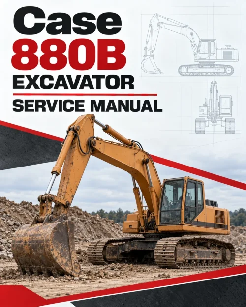 Case 880B Excavator Service Manual Case 880B Excavator Service Manual