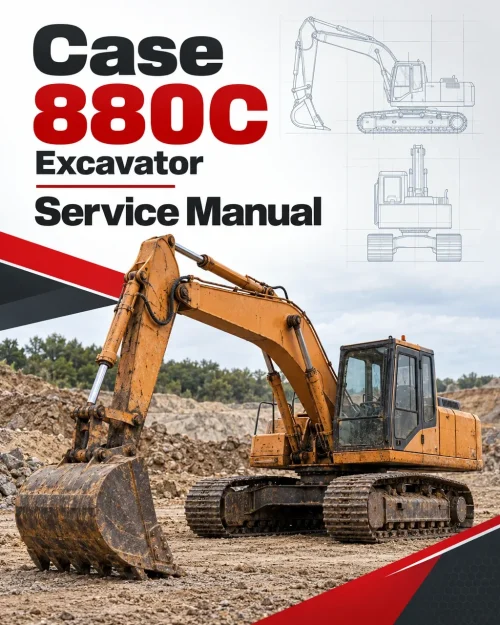 Case 880C Excavator Service Manual Case 880C Excavator Service Manual