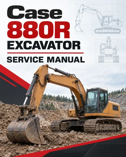 Case 880R Excavator Service Manual Case 880R Excavator Service Manual