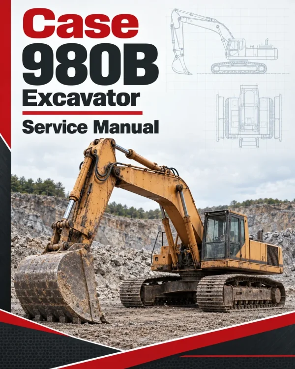 Case 980B Excavator Service Manual Case 980B Excavator Service Manual