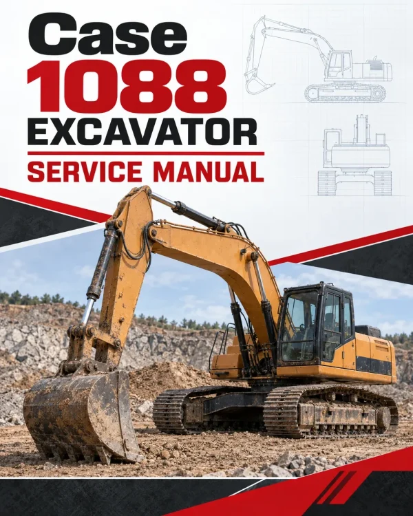 Case 1088 Excavator Service Manual Case 1088 Excavator Service Manual