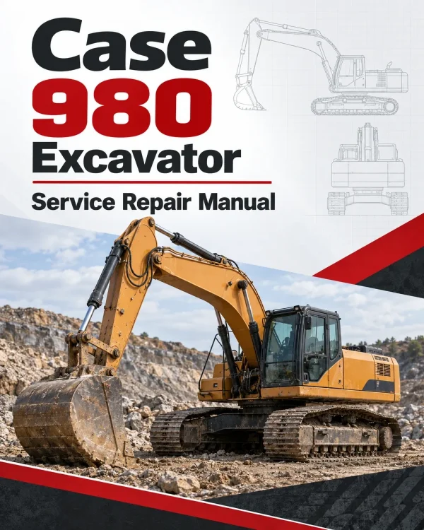 Case 980 Excavator Service Manual Case 980 Excavator Service Manual