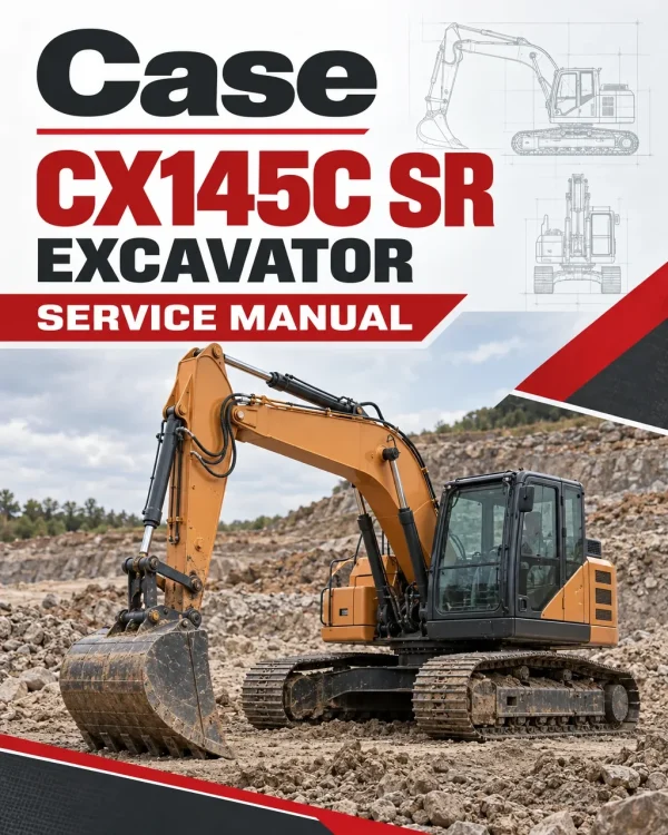 Case CX145C SR Excavator Service Manual Case CX145C SR Excavator Service Manual