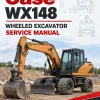 Case WX148 Wheeled Excavator Service Manual