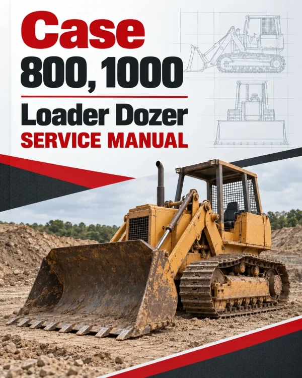 Case 800, 1000 Loader Dozer Service Manual Case 800, 1000 Loader Dozer Service Manual