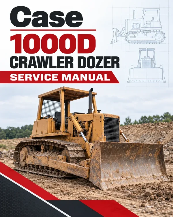 Case 1000D Crawler Dozer Service Manual Case 1000D Crawler Dozer Service Manual