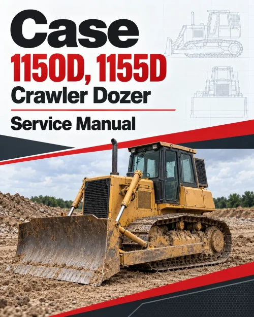 Case 1150D, 1155D Crawler Dozer Service Manual Case 1150D, 1155D Crawler Dozer Service Manual
