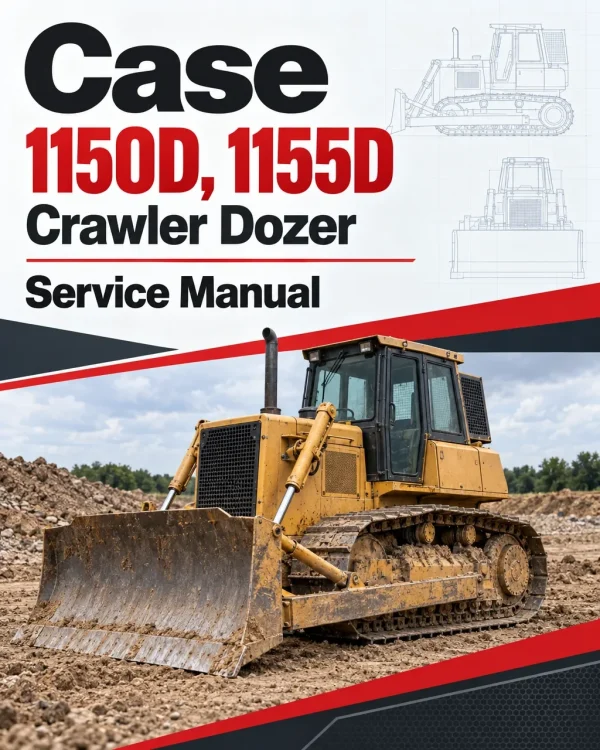 Case 1150D, 1155D Crawler Dozer Service Manual
