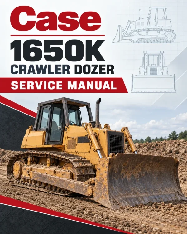 Case 1650K Crawler Dozer Service Manual Case 1650K Crawler Dozer Service Manual