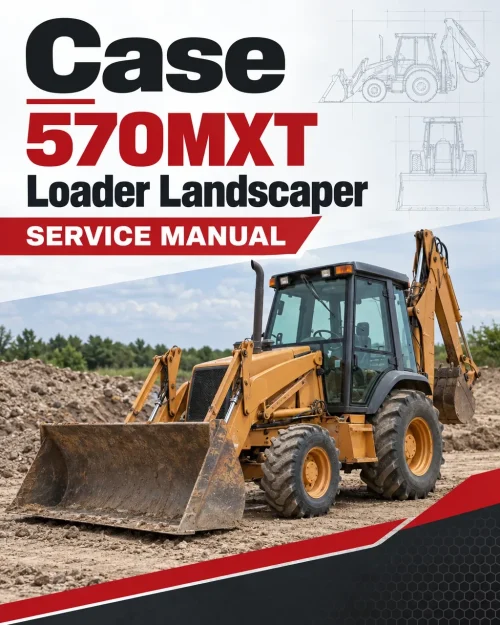 Case 570MXT Loader Landscaper Service Manual Case 570MXT Loader Landscaper Service Manual