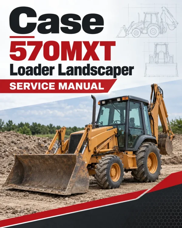 Case 570MXT Loader Landscaper Service Manual Case 570MXT Loader Landscaper Service Manual