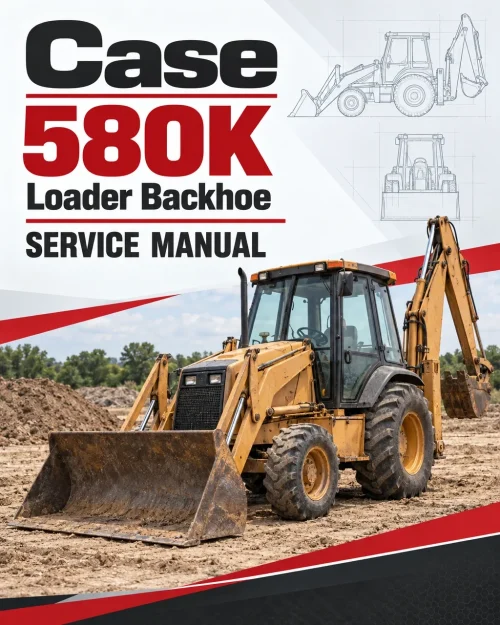 Case 580K Loader Backhoe Service Manual Case 580K Loader Backhoe Service Manual