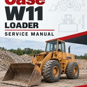 Case W11 Loader Service Manual