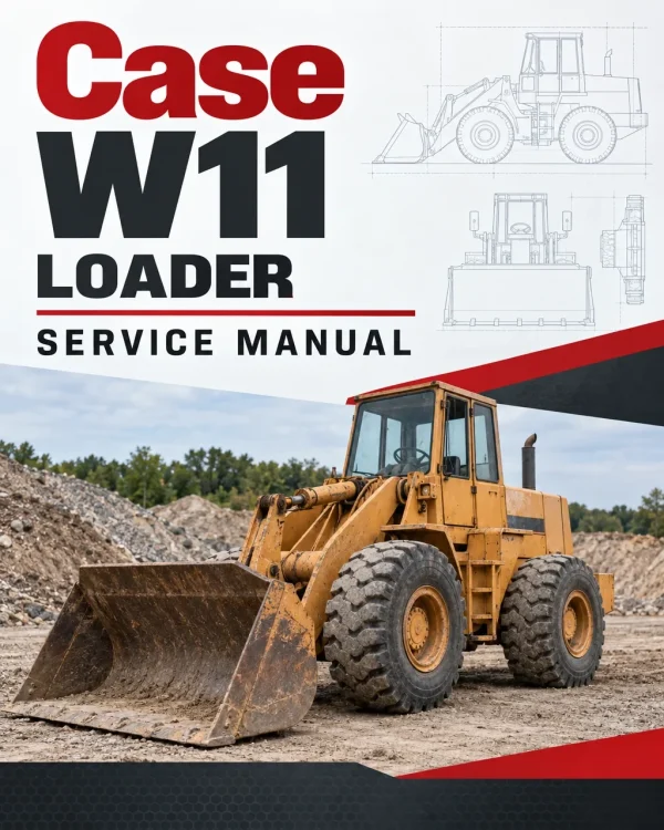 Case W11 Loader Service Manual
