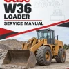 Case W36 Loader Service Manual