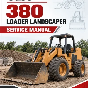 Case 380 Loader Landscaper Service Manual