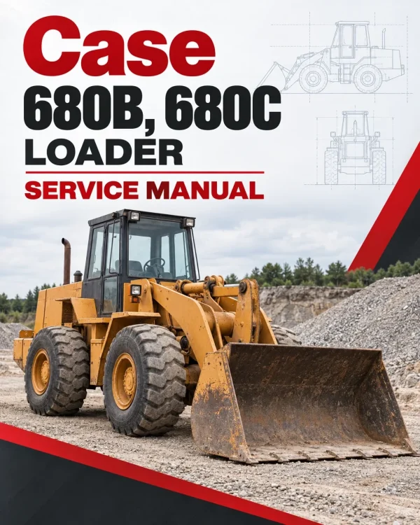 Case 680B, 680C Loader Service Manual