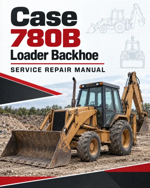 Case 780B Loader Backhoe Service Manual