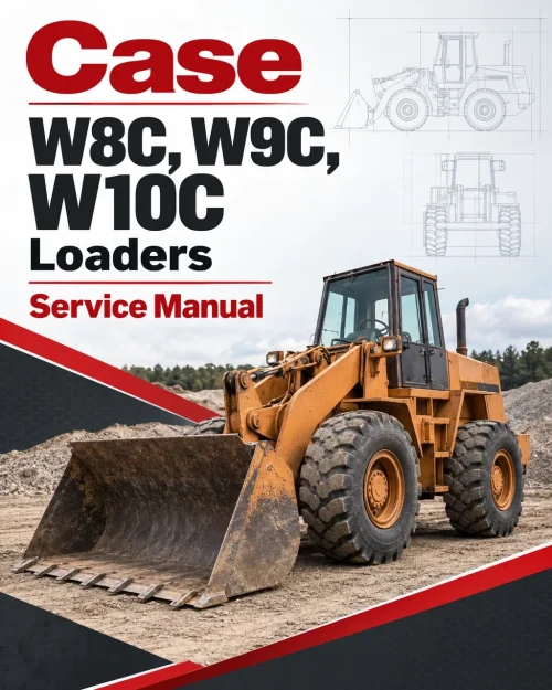 Case W8C, W9C, W10C Loaders Service Manual Case W8C, W9C, W10C Loaders Service Manual