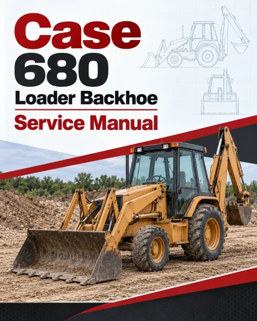 Case 680 Loader Backhoe Service Manual