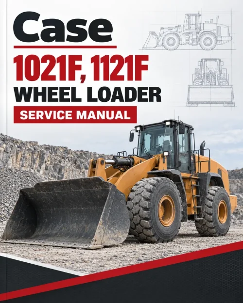 Case 1021F, 1121F Wheel Loader Service Manual Case 1021F, 1121F Wheel Loader Service Manual