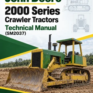 John Deere 2000 Series Crawler Tractors Technical Manual (SM2037)