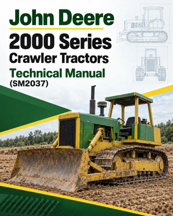 John Deere 2000 Series Crawler Tractors Technical Manual (SM2037) John Deere 2000 Series Crawler Tractors Technical Manual (SM2037)