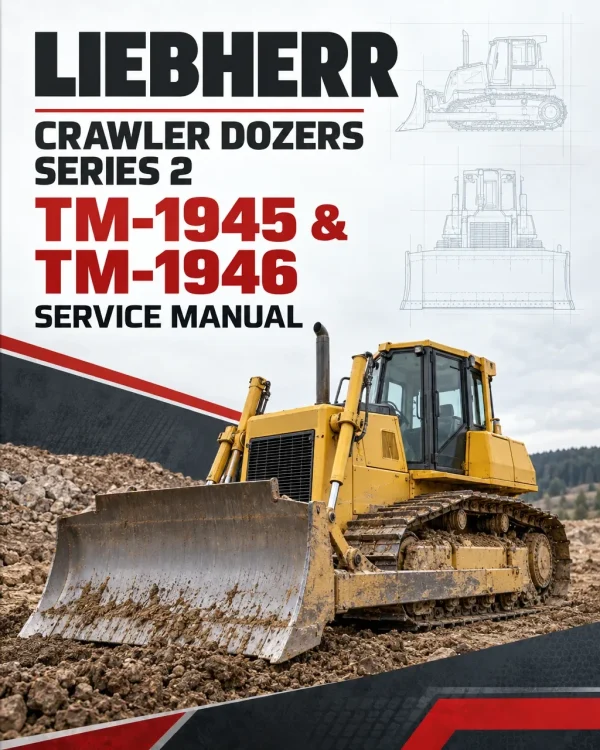 Liebherr Crawler Dozers Series 2 Service Manual TM-1945 & TM-1946 Liebherr Crawler Dozers Series 2 Service Manual TM-1945 & TM-1946