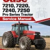Case 7210, 7220, 7240, 7250 Pro Series Tractor Service Manual Case 7210, 7220, 7240, 7250 Pro Series Tractor Service Manual