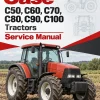 Case C50, C60, C70, C80, C90, C100 Tractors Service manual