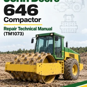 John Deere 646 Compactor Repair Technical Manual (TM1073)
