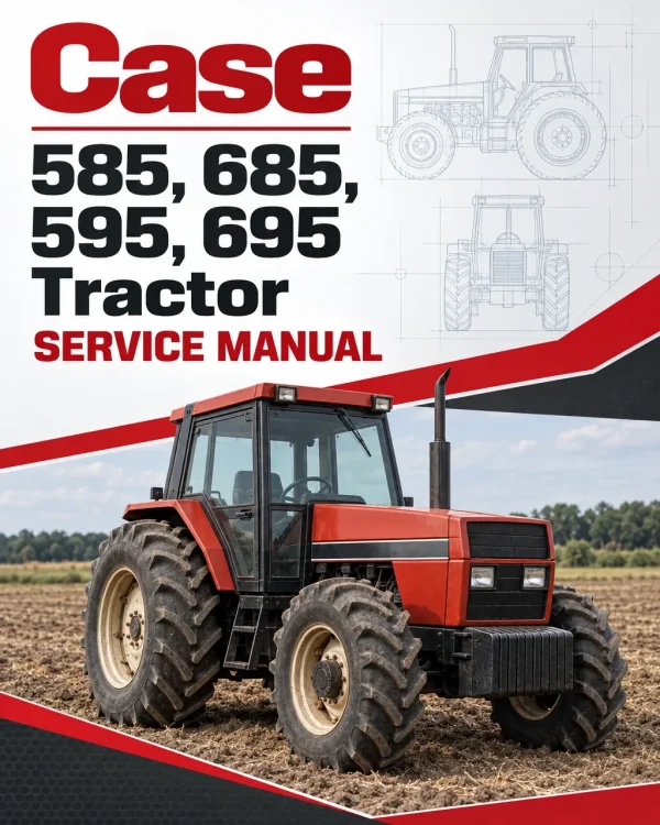 Case 585, 685, 595, 695 Tractor Service Manual