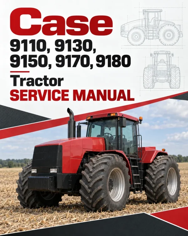 Case 9110, 9130, 9150, 9170, 9180 Tractor Service Manual Case 9110, 9130, 9150, 9170, 9180 Tractor Service Manual