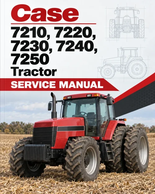 Case 7210, 7220, 7230, 7240, 7250 Tractor Service Manual Case 7210, 7220, 7230, 7240, 7250 Tractor Service Manual