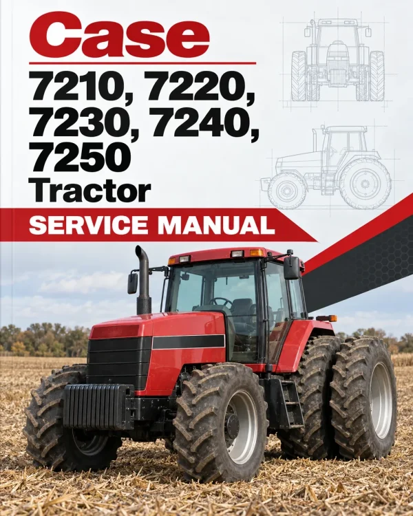 Case 7210, 7220, 7230, 7240, 7250 Tractor Service Manual Case 7210, 7220, 7230, 7240, 7250 Tractor Service Manual