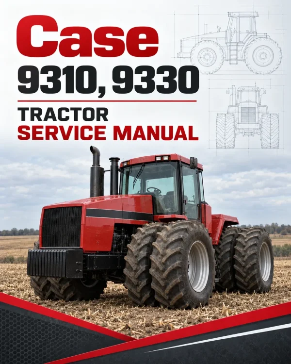 Case 9310, 9330 Tractor Service Manual