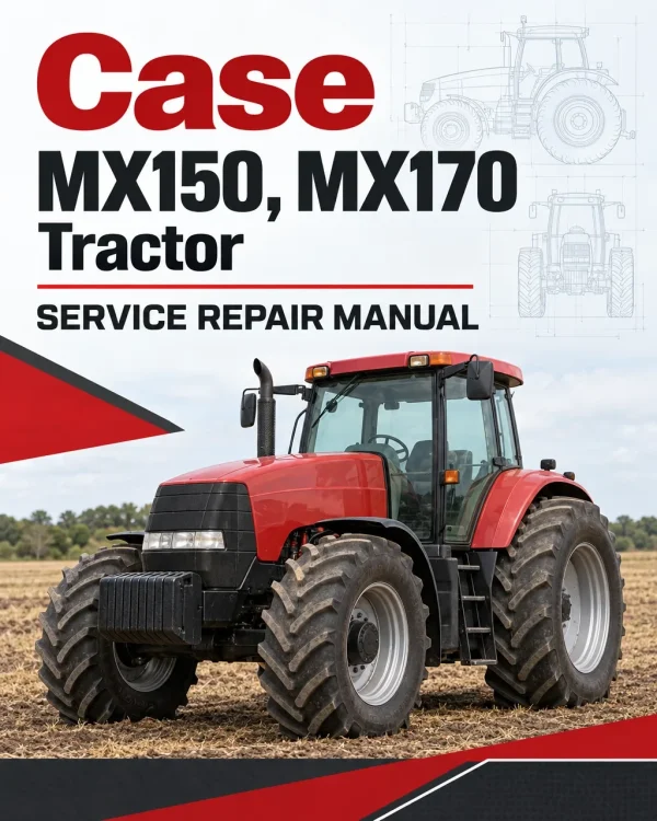 Case MX150, MX170 Tractor Service Manual
