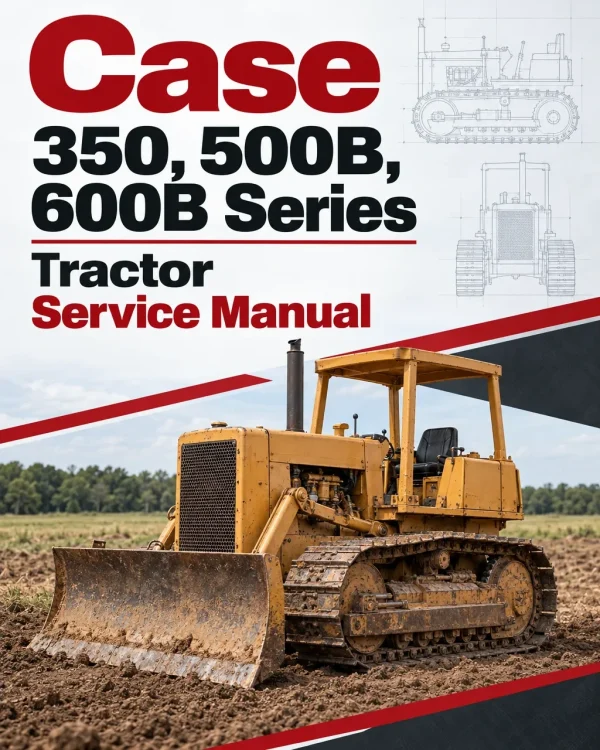 Case 350, 500B, 600B Series Tractor Service Manual Case 350, 500B, 600B Series Tractor Service Manual