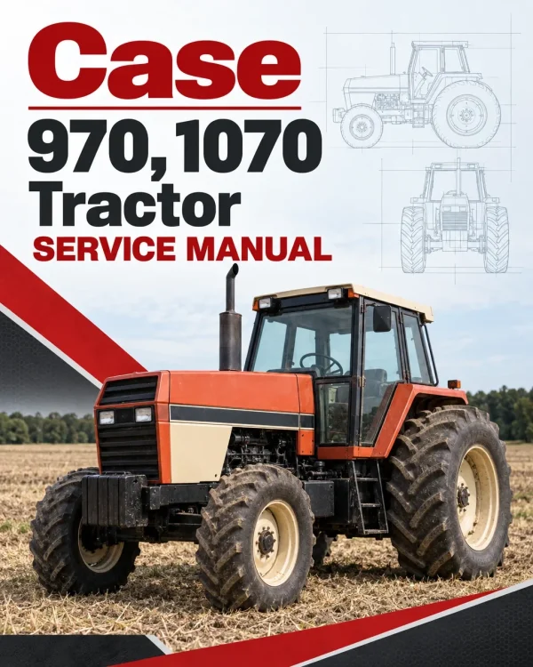 Case 970, 1070 Tractor Service Manual Case 970, 1070 Tractor Service Manual