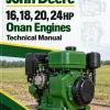 John Deere 16, 18, 20, 24HP Onan Engines Technical Manual (CTM2) John Deere 16, 18, 20, 24HP Onan Engines Technical Manual (CTM2)