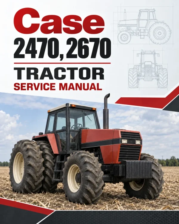 Case 2470, 2670 Tractor Service Manual Case 2470, 2670 Tractor Service Manual