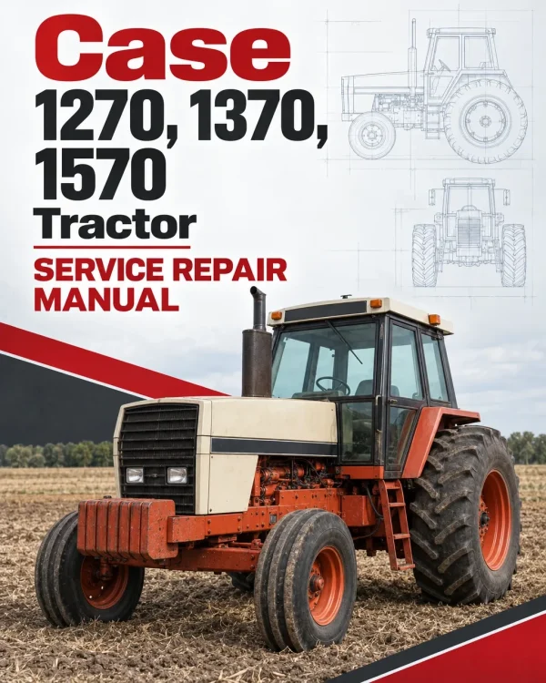Case 1270, 1370, 1570 Tractor Service Manual Case 1270, 1370, 1570 Tractor Service Manual