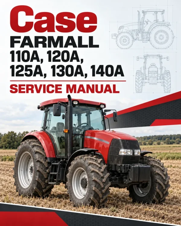 Case Farmall 110A, 120A, 125A, 130A, 140A Tractor Service Manual Case Farmall 110A, 120A, 125A, 130A, 140A Tractor Service Manual