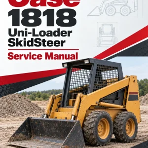 Case 1818 Uni-Loader SkidSteer Service Manual